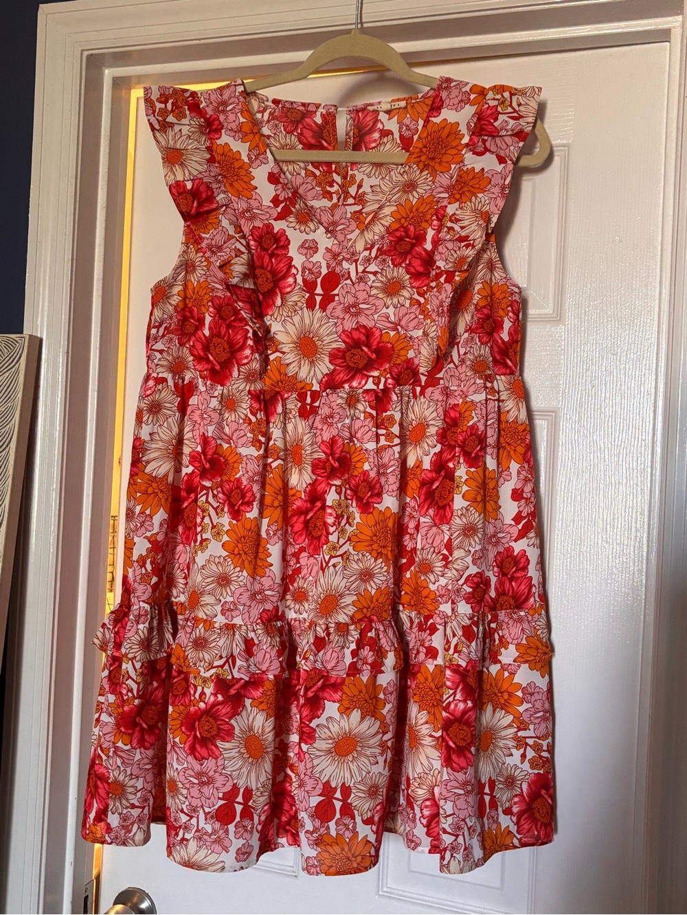 🌸JODIFL🌸 Pink Floral Sundress
